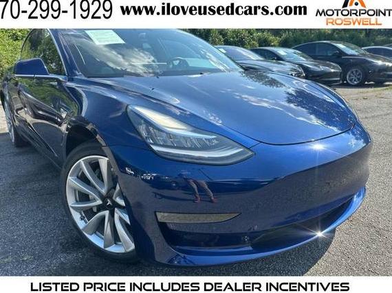 TESLA MODEL 3 2018 5YJ3E1EA4JF013732 image